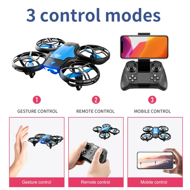 V8 New Mini Drone 4K Professio - Rc Helicopter Case review and price