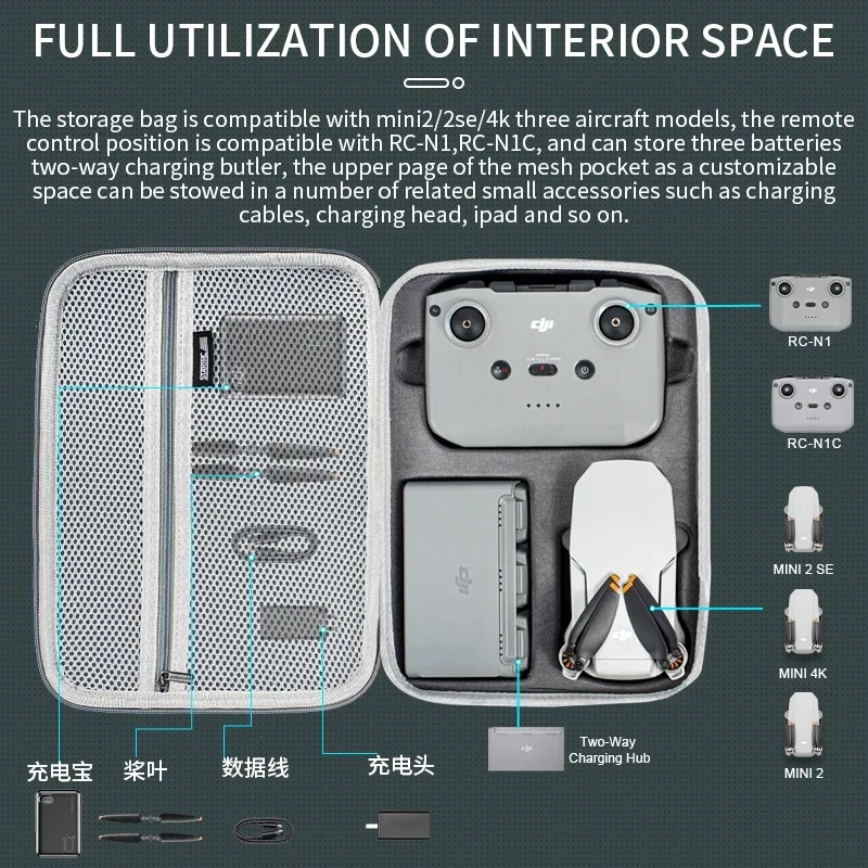 Mini 2 Shoulder Bag PU Portabl - Dji Drone Mini 4 Pro review and price